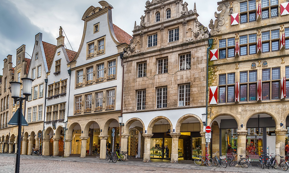 Top 10 Hochburgen des Fahrraddiebstahls: Münster (© Getty Images / Borisb17)