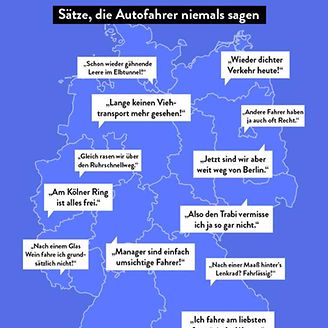 Sätze die Autofahrer niemals sagen