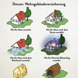 Darum Wohngebäudeversicherung