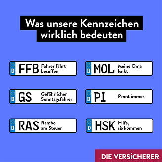 Kennzeichensprüche Regionalklassen 2017