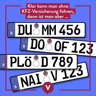 Ohne Kfz-Versicherung unterwegs