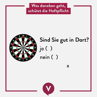 Was daneben geht, schützt die Haftpflicht