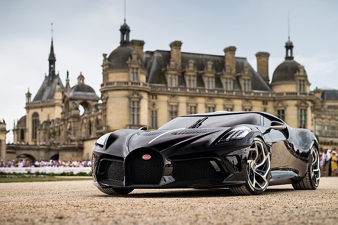 Top 10 teuerste Autos der Welt: Bugatti La Voiture Noire (© dpa)