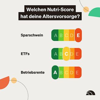 Nutri-Score für deine Altersvorsorge