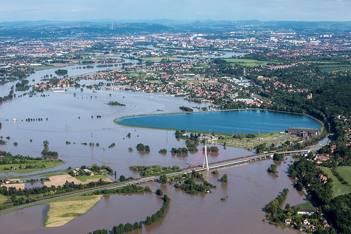 Teuerste Naturkatastrophen in Deutschland: Juni-Hochwasser 2013 (© GDV)