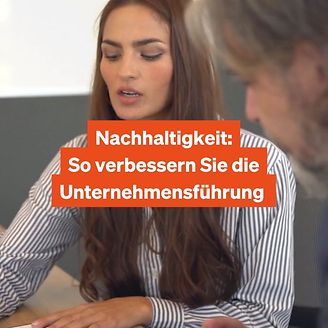 Nachhaltigkeitsziel Unternehmensführung