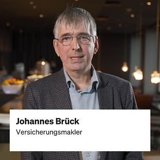 Johannes Brück, Versicherungsmakler