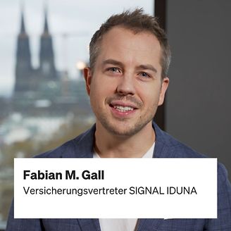 Fabian M. Gall, Versicherungsvertreter SIGNAL IDUNA