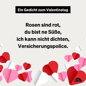 Ein Gedicht zum Valentinstag