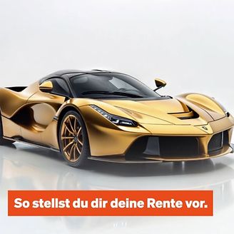 So stellst du dir deine Rente vor. (© Die Versicherer)