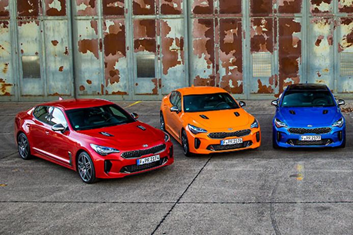 Top 10 der Autodiebe: Kia Stinger (© Kia)