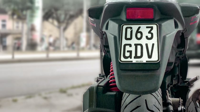 Ein Wunschkennzeichen für Mofas oder E-Scooter ist nicht möglich (© GDV (bearbeitet))